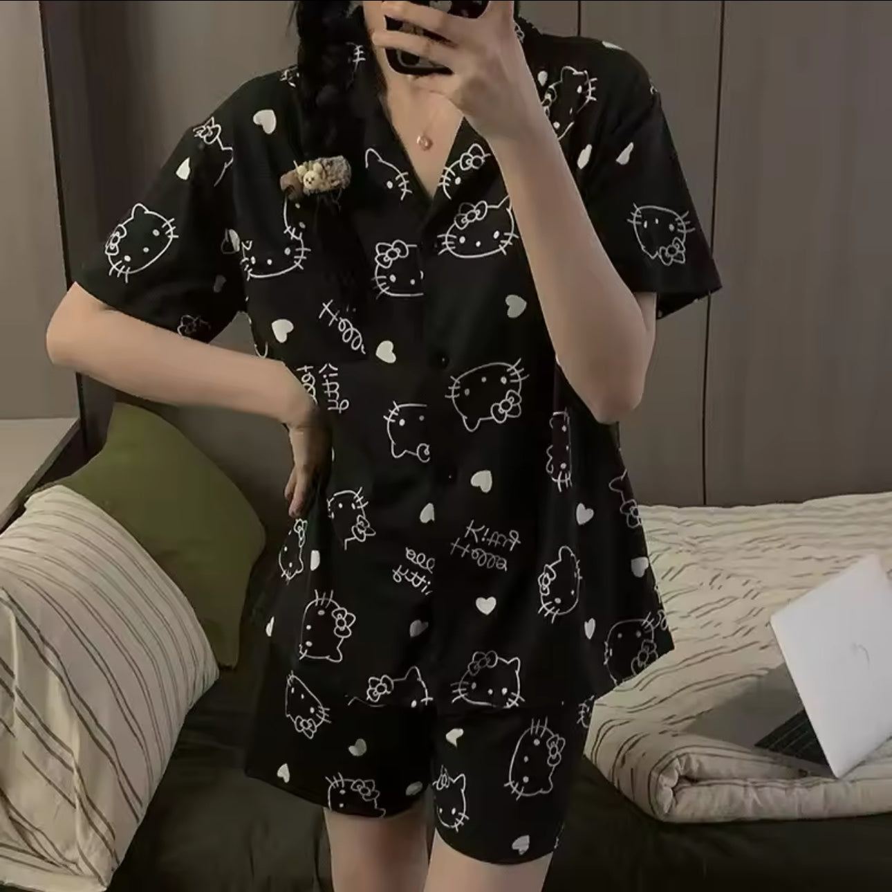 HK Black PAJAMAS