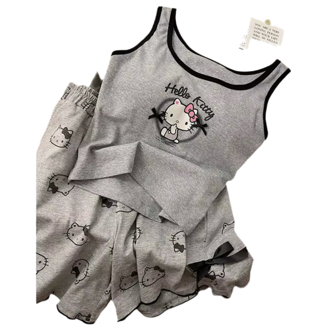 HK Grey Pyjama Set