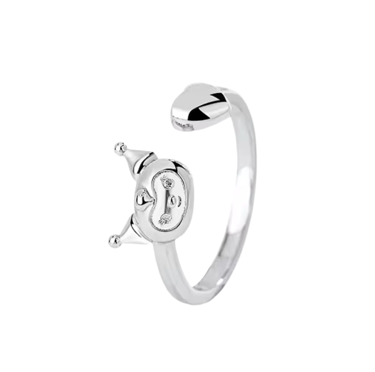 HK Silver Ring