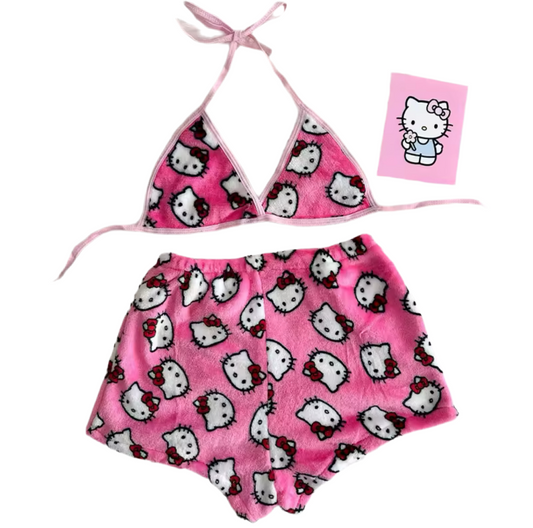 HK Cozy Underwear Set Pink