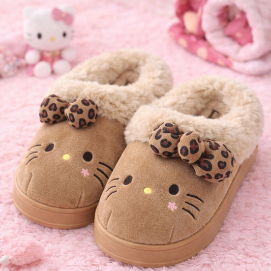 Viral Hello Kitty Fluffy Slippers
