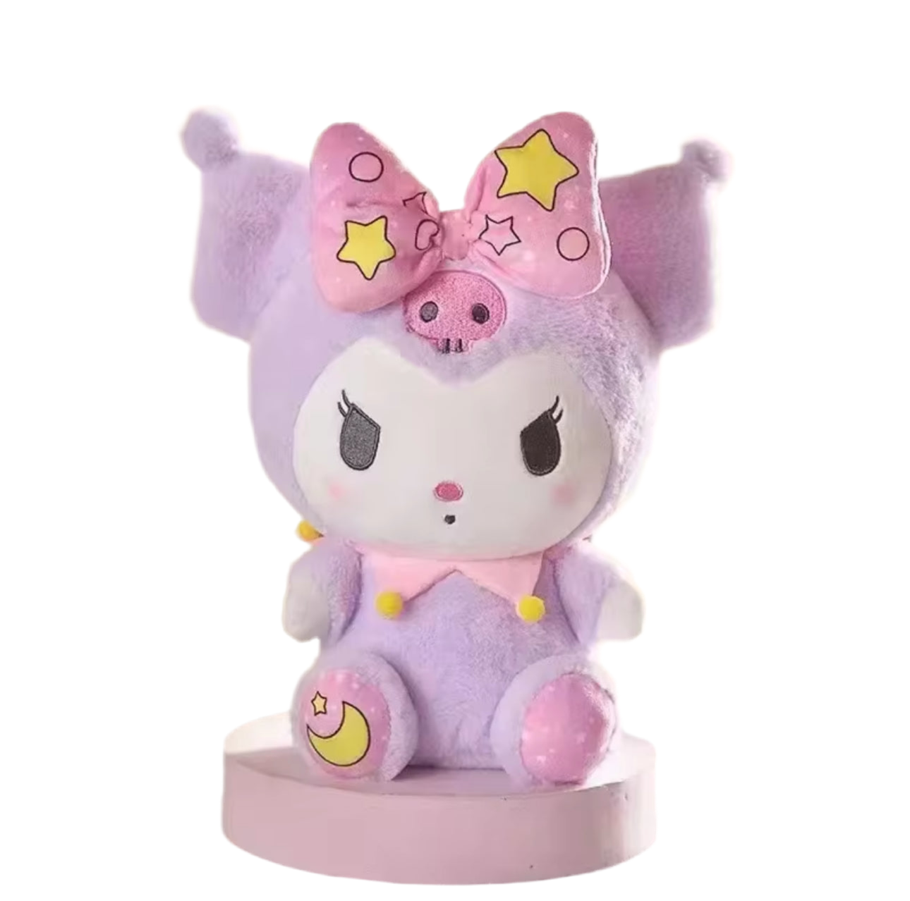 Ku-romi Pink Bow Plushie