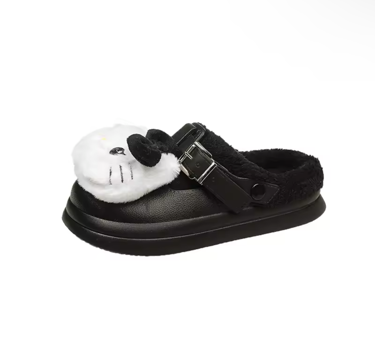 HK Face Clogg Black