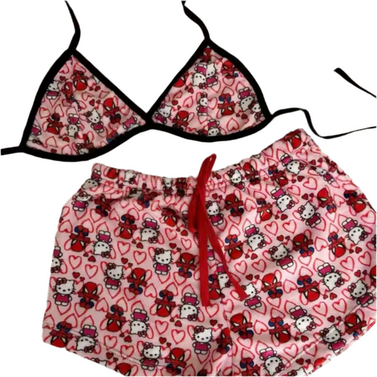 HK & Spider  Cozy Underwear Set
