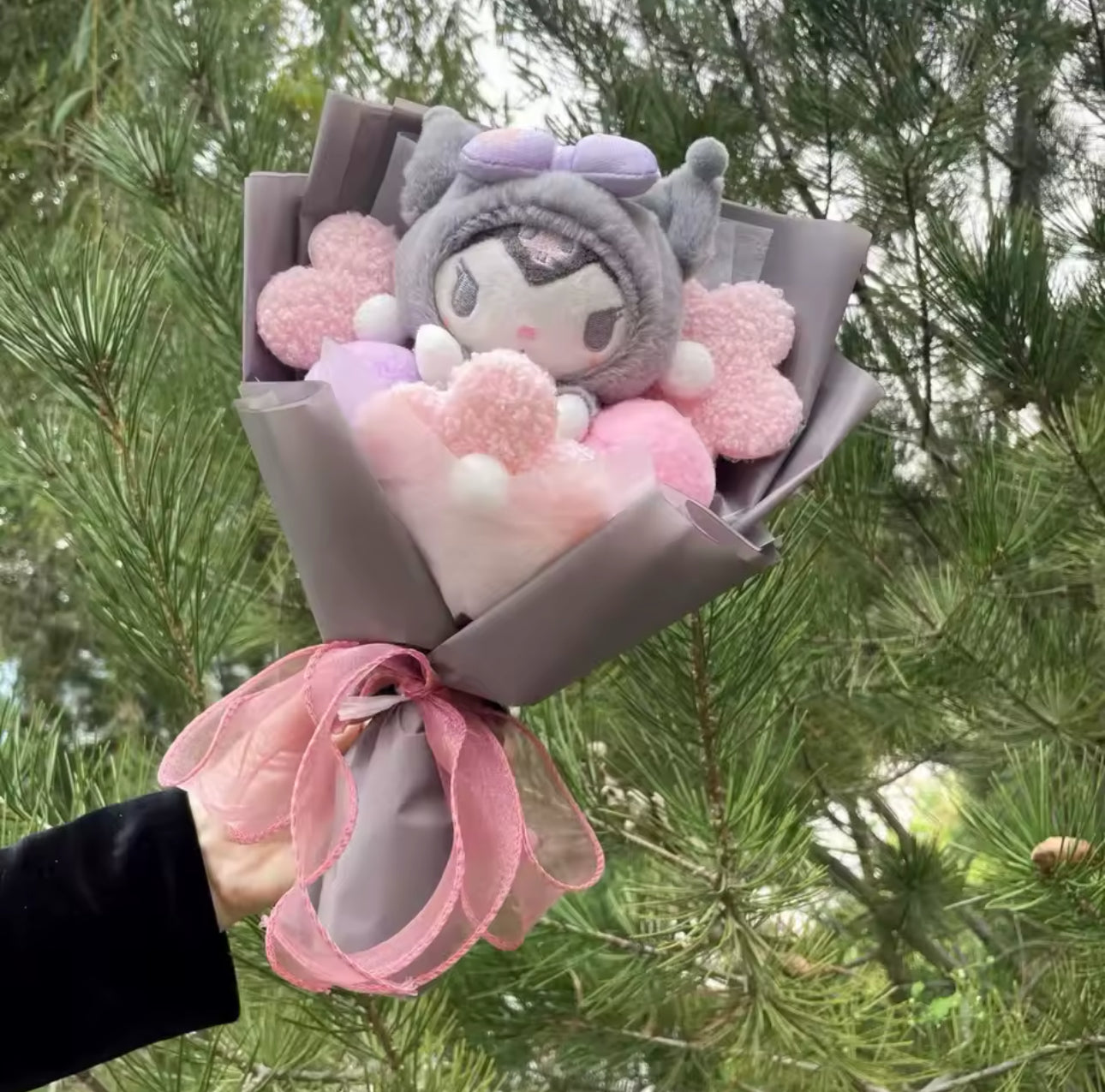 HK - Pink Flower Bouquet