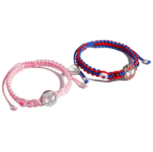 HK & Spider Man Matching Braclet Rope (2)