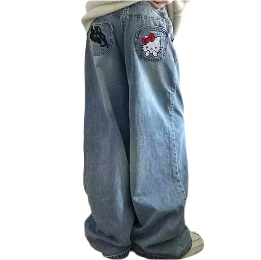 HK logo Jeans