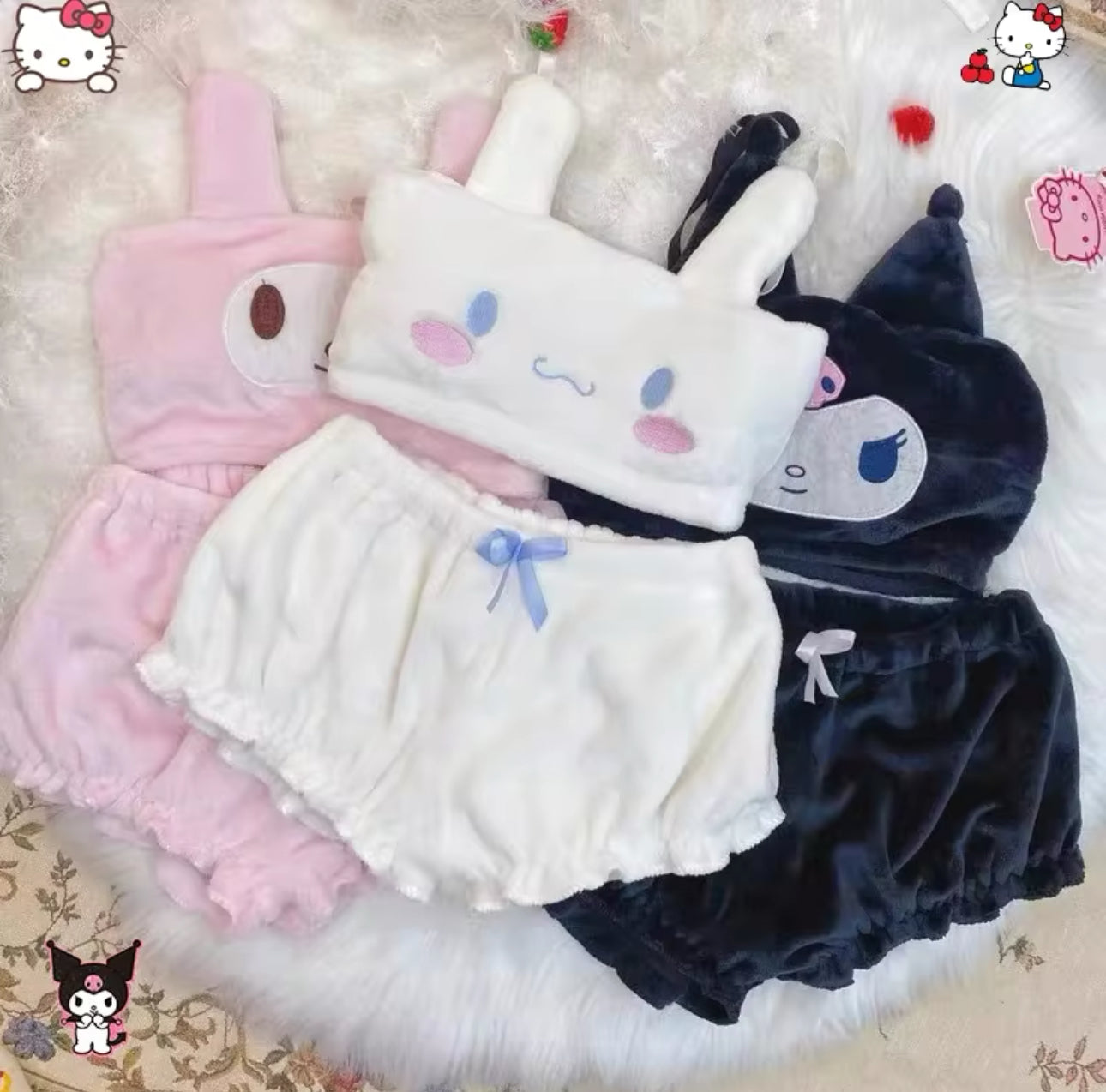 Melody Pink Fluff Set