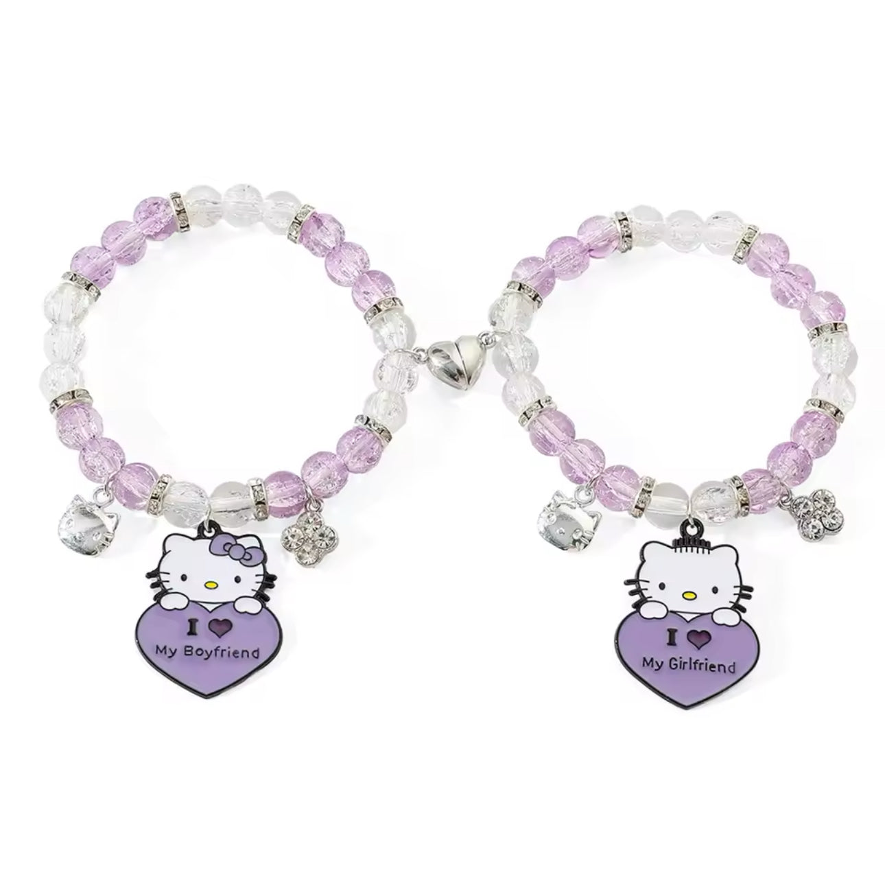 HK Purple Symbol Matching Bracelet