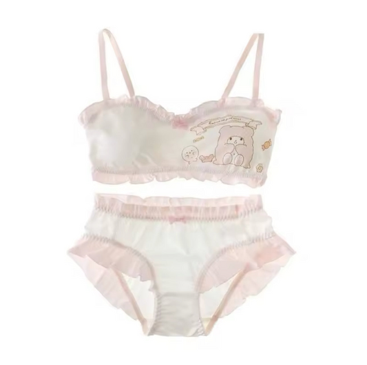 Melody White - Pink Two Piece